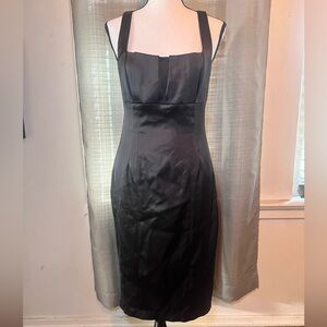 David Meister Black Evening Dress
